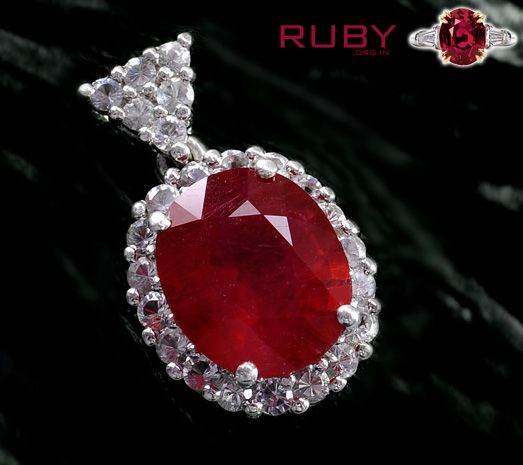 Ruby stone Pendant